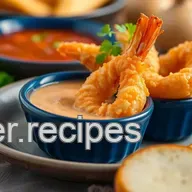 Fried Coconut Shrimp with Spicy Dip