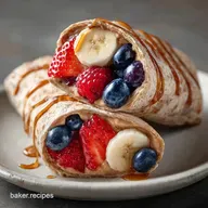Fruit Nut Butter Wraps in 5 Minutes