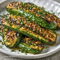 Garlic Herb Grilled Zucchini in 20 Min