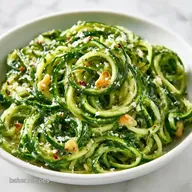 Buttery Garlic Parmesan Zucchini Noodles