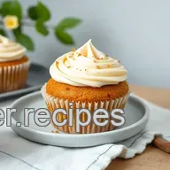 Bake Ginger Cupcakes with Creamy Frosting