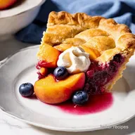 GlutenFree Peach Blueberry Pie Summer in Every Slice