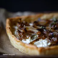 Goat Cheese Recipes: My Easy Caramelized Onion Tart!