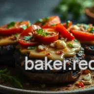 Gourmet Garlic Herb portobello mushroom recipe Burgers!
