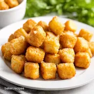 Gourmet Garlic Parmesan Tater Tots Recipe