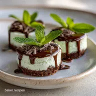 Grasshopper Mini Cheesecakes in 40 Minutes