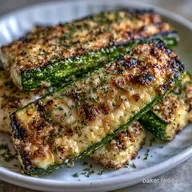 Grilled Zucchini with Parmesan in 15 Min