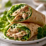 Chicken Caesar Wrap in 13 Minutes