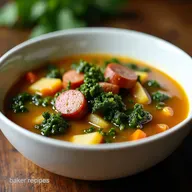 Easy Kale Potato Sausage Soup Recipe Rustic Comfort Food