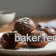 Baked Chocolate Donut Holes - Fluffy & Delicious