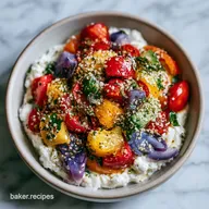 High Protein Cottage Cheese Lunch: Savory Mediterranean