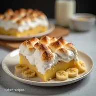Best Homemade Southern Banana Pudding with Meringue