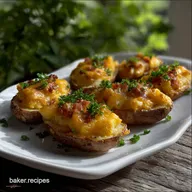 St Patricks Day Potato Skins with Aged Irish Cheddar