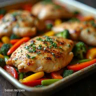 The OneTray Wonder Lemon Herb Sheet Pan Chicken