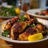 Lemon Paprika Roast Chicken Thighs: Crispy Baked