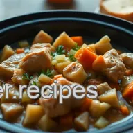Comforting Low Carb Crock Pot Chicken Stew Recipe: A Family Favourite!