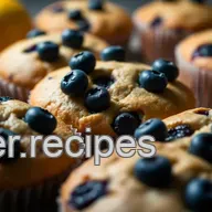 Luscious Lemon Blueberry Gluten-Free Muffins: A Delightful Treat