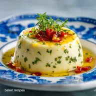 Marinated Cheese Recipe: Herb Vinaigrette Cubes