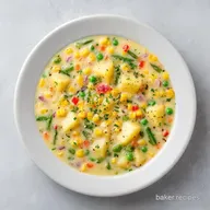 Meatless Corn Chowder with Coconut Milk
