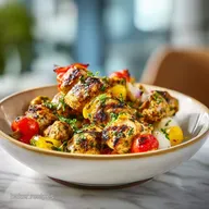 Mediterranean Chicken Kabobs: Tender and Charred