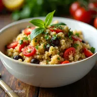 Mediterranean Quinoa Bowl A Delicious 500 Calorie Meal