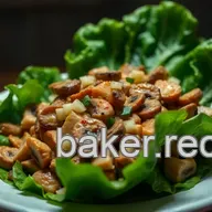 Mushroom Lettuce Wraps: PF Chang's Made Meatless!