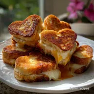 Mini Grilled Cheese Hearts: Gourmet Small Bites