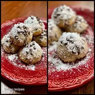 Mint Chocolate Chip Snowball Cookies in 25 Min