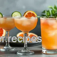 Mix Grapefruit Margaritas with Cucumber Twist