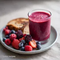 Mixed Berry Smoothie Recipe: Velvety and Thick