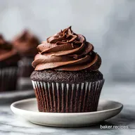 Moist Chocolate Cupcake Recipe for 12 Servings