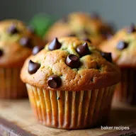 Healthy Zucchini Chocolate Chip Muffins Recipe Super Moist Easy Bake