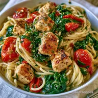Monterey Chicken Spaghetti in 40 Minutes