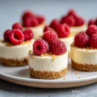 No Bake Christmas Mini Cheesecakes for 12
