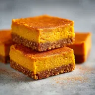 No Bake Pumpkin Dream Bars: Creamy