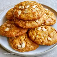 No Bake Pumpkin Oatmeal Cookies for 12