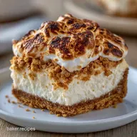 No Bake Smores Cheesecake: Rich