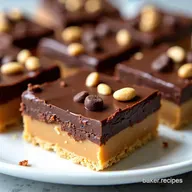 No Bake Chocolate Peanut Butter Bars Dreamy Easy Dessert