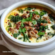 One Pot Olive Garden Zuppa Toscana Soup Recipe with Italian Sausage: One-Pot