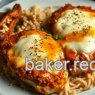 Easy Oven Baked Chicken Parmesan: Crispy & Cheesy Perfection!
