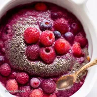 Berry Blast Chia Seed Pudding Easy Overnight Breakfast