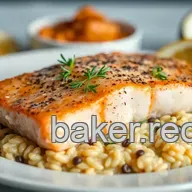 Salmon Dinner Ideas: Pan-Seared Salmon Risotto - Restaurant Style!