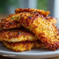 Parmesan Crusted Chicken Recipe: Crispy & Juicy