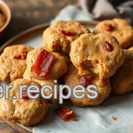 Bake Peanut Butter Dog Treats with Bacon