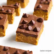 Peanut Butter Choc Chip Vegan Protein Bars Easy Recipe