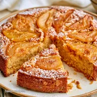 Pear and Almond Cake for 8-10 Slices