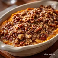 Sweet Potato Casserole Recipe Easy: Creamy, Spiced Pecan Topping