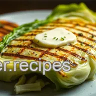 Perfectly Grilled Cabbage Steak Recipe: Easy Herb-Butter Bliss