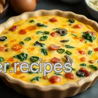 Easy Crustless Quiche Recipe: My Delicious Ham & Cheese Version