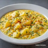 Potato Corn Chowder: Velvety and Rich
